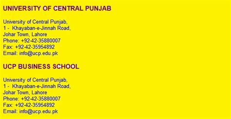 UCP Fee Structure 2024 Per Semester for BBA MBA BSCS …