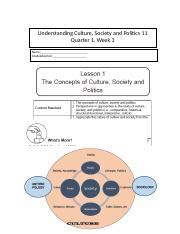 UCSP TYPES OF SOCIETIES.docx - Course Hero