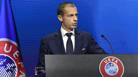 UEFA Başkanı Aleksander Ceferin'den flaş adaylık kararı!