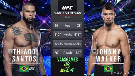 UFC Fight Night: Thiago Santos vs. Johnny Walker - Sports …