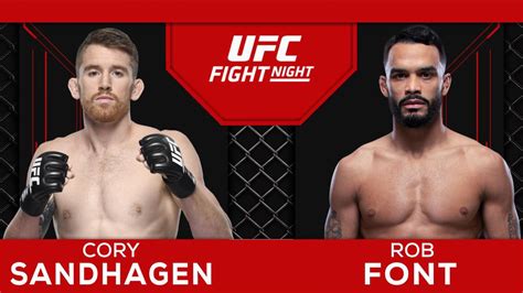 UFC Live Sandhagen vs. Font (8/4/23) Live Stream Watch ESPN