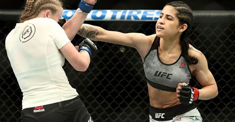 UFC star Polyana Viana beats up