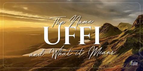 UFFI Meanings What Does UFFI Stand For? - All Acronyms