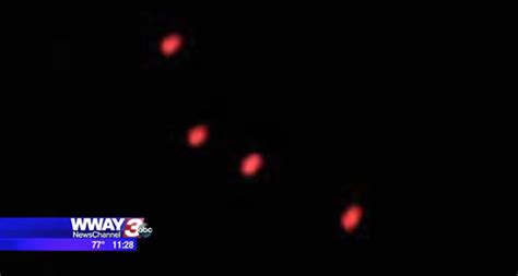 UFOs seen by multiple witnesses over North Carolina beaches …