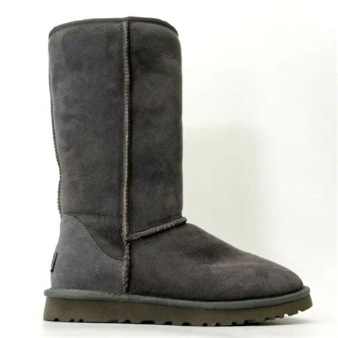 UGG Australia Boots Classic Tall Winter Shearling Fur Lined 5815 Gray …