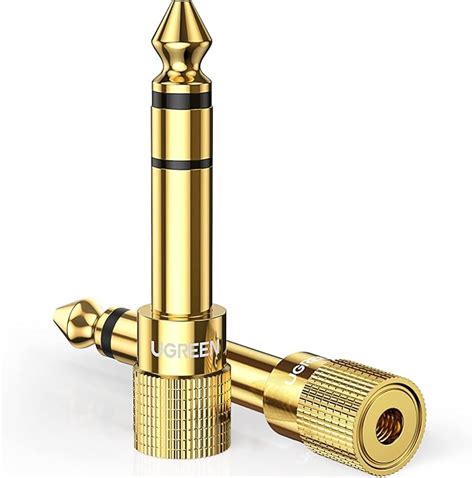 UGREEN 6.35mm 1/4 Male to 3.5mm 1/8 Female Stereo Headphone Adapter ... - balustradellc