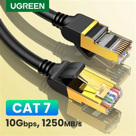 UGREEN Cat 7 Ethernet Cable 15FT, Outdoor & Indoor Flat High Speed ... - balustradellc