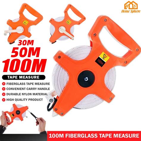 UGUCYUI-100FT/30M Heavy Duty Fiberglass Tape Measure - balustradellc