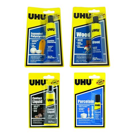 UHU Adhesive types