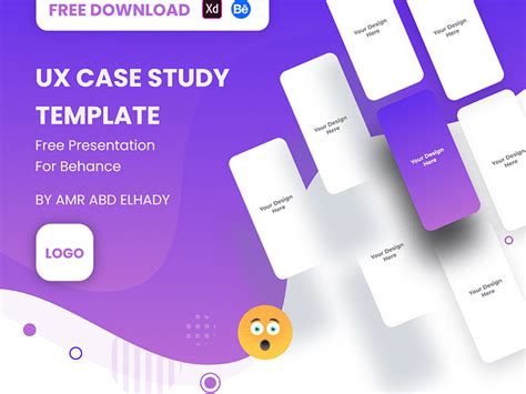 UI UX Case Study Free Template on Behance
