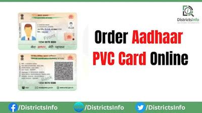 UIDAI PVC Card Order Online Status Steps by step Guide
