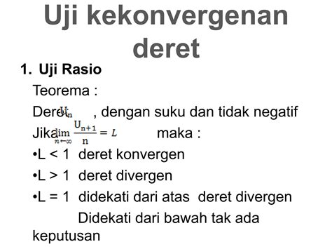 Uji kekonvergenan - Wikipedia bahasa Indonesia, ensiklopedia bebas - wintechmobiles.com