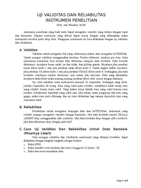 Uji validitas dan reliabilitas instrumen Psychopathic Personality ... - wintechmobiles.com