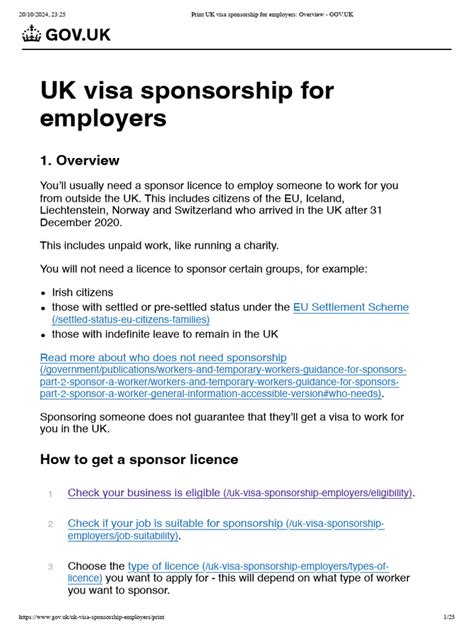 UK visa sponsorship for employers: Overview - GOV.UK - balustradellc