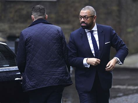 UK minister James Cleverly sorry for ‘joke’ about date rape