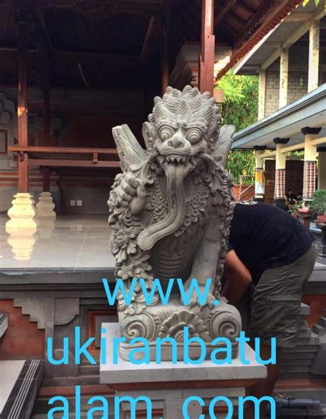 Ukiran Patung Singa Khas Bali - balustradellc