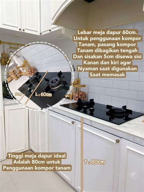 Ukuran Dapur Tanam - balustradellc