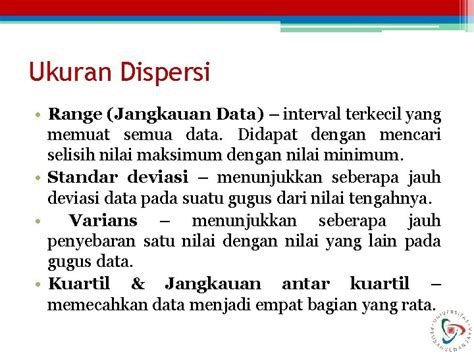 UKURAN DISPERSI DATA - wintechmobiles.com