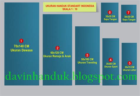 Ukuran Handuk - balustradellc