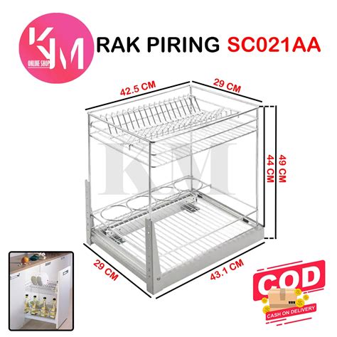 Ukuran Rak Piring Kitchen Set Bawah - balustradellc