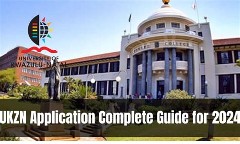 UKZN Application Form 2024-2024 PDF - 2024/2024