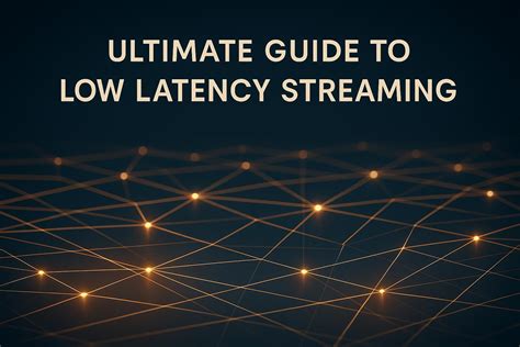 Ultimate Guide to Low Latency Streaming - Harmonic Inc. - balustradellc