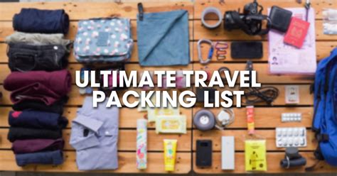 Ultimate Packing List For Long Term Travel - Two Wandering Soles - balustradellc