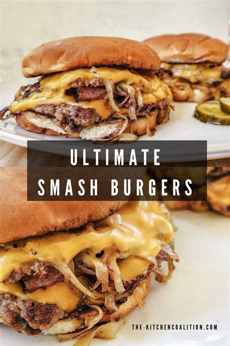 Ultimate Smash Burger Recipe for 2 | Easy Homemade Burger - balustradellc