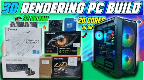 Ultra Powerful 3D Rendering PC Build | Ryzen 9 9950X - balustradellc
