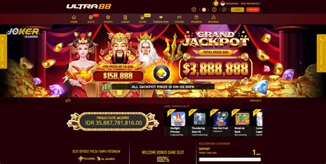 ULTRA88 Bandar Judi Slot Online Terpercaya Dengan Agen ULTRASLOT88 - ULTRASLOT88