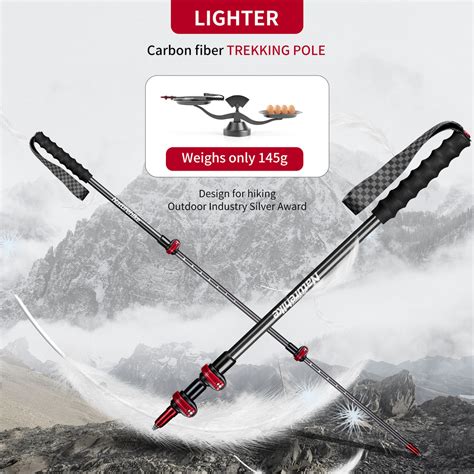 Ultralight Carbon Fiber Trekking Poles - Naturehike official - balustradellc