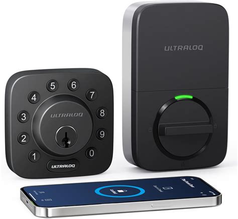 ULTRALOQ Smart Lock U-Bolt (Black) - Amazon.com.au