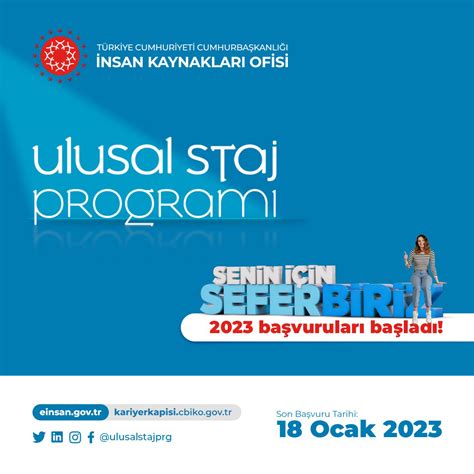 ULUSAL STAJ PROGRAMI 2023.