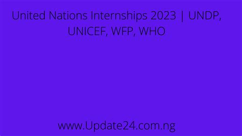 UN Internships - Australian Government Department of Foreign …