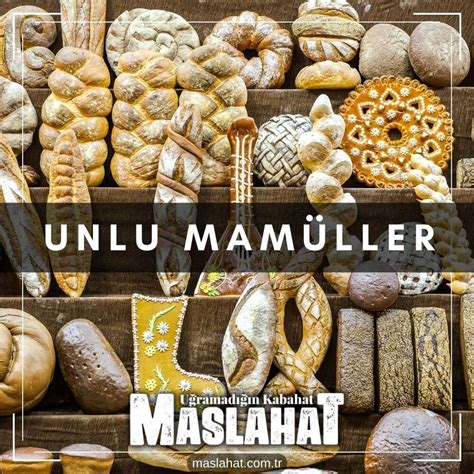 UN VE UNLU MAMÜLLER PROGRAMI .