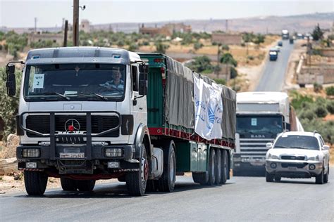 UN aid enters opposition-held Syria from government territory for first time since deadly earthquake