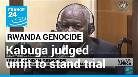 UN judges declare elderly Rwandan genocide suspect unfit to stand trial due to dementia