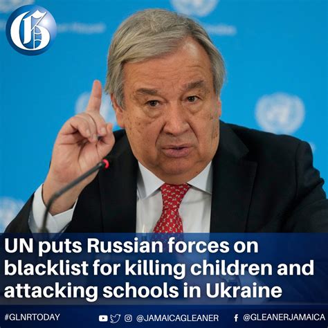 UN puts Russian forces on blacklist for killing children and attacking schools in Ukraine