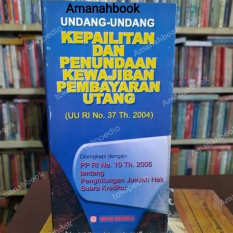 Undang-Undang Nomor 37 Tahun 2004 - Pusat Data … - balustradellc