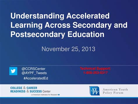 Understanding Accelerated Learning Across Secondary and … - balustradellc