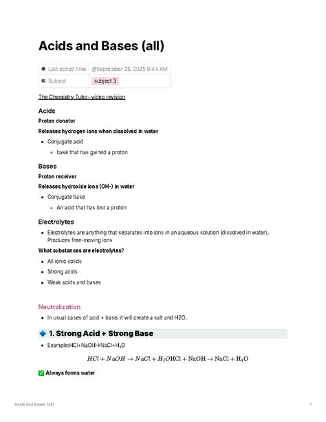 Understanding Acids and Bases: Key Concepts in Chemistry - Course … - wintechmobiles.com