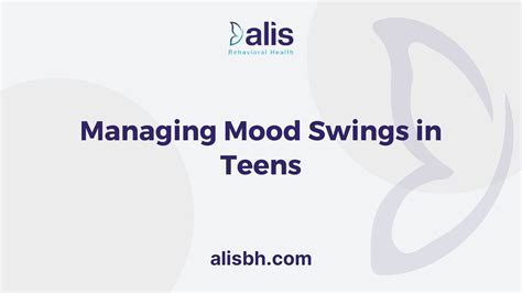 Understanding and Managing Teenage Mood Swings - balustradellc