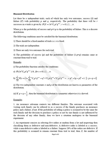Understanding Binomial Distribution and Asset Dynamics in Finance ... - coolestguyplanet.net