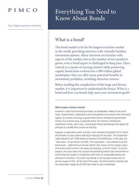 Understanding Bonds Evaluation: A Guide for Investors - balustradellc