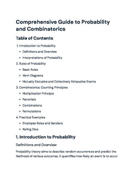 Understanding Combinatorics: Key Concepts in Probability - Course … - wintechmobiles.com