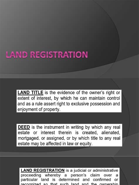 Understanding Land Registration and Title Systems in Legal Practice - balustradellc