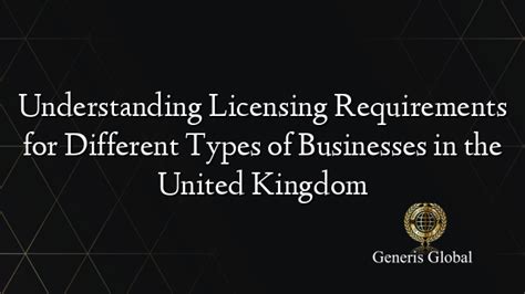 Understanding Licensing Requirements for Businesses … - balustradellc