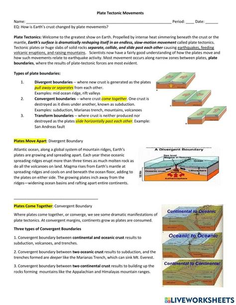 Understanding Plate Tectonics: Earth's Dynamic Structure - Course Hero - raincitystudios.com