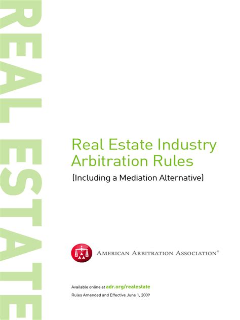 Understanding Real Estate Arbitration: A Beginner's Guide to … - balustradellc