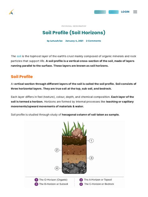 Understanding Soil Horizons and Profiles - Scribd - wintechmobiles.com